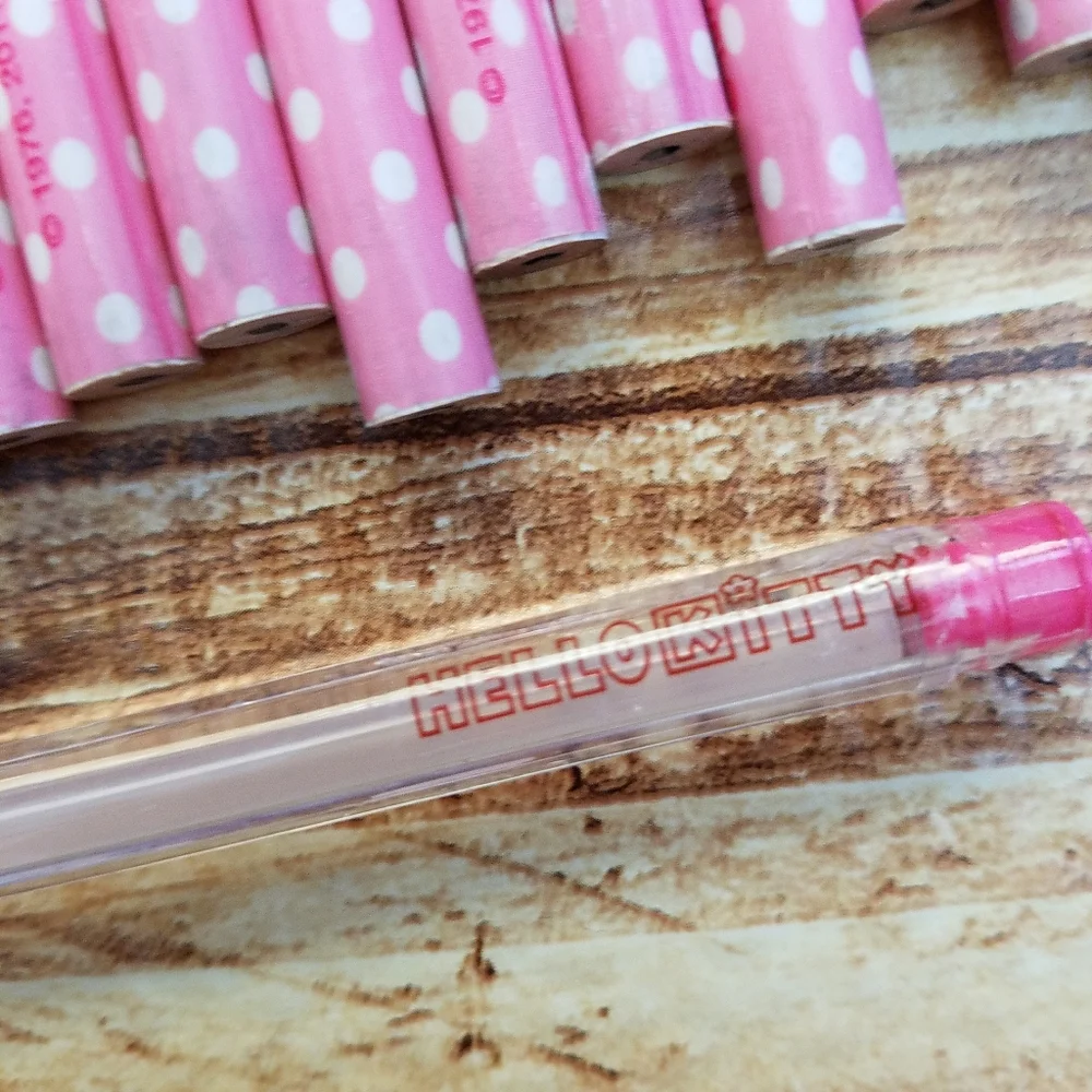 Vintage Hello Kitty Wooden Pencil Lot - New Sealed Packs & Loose Bundle Sanrio
